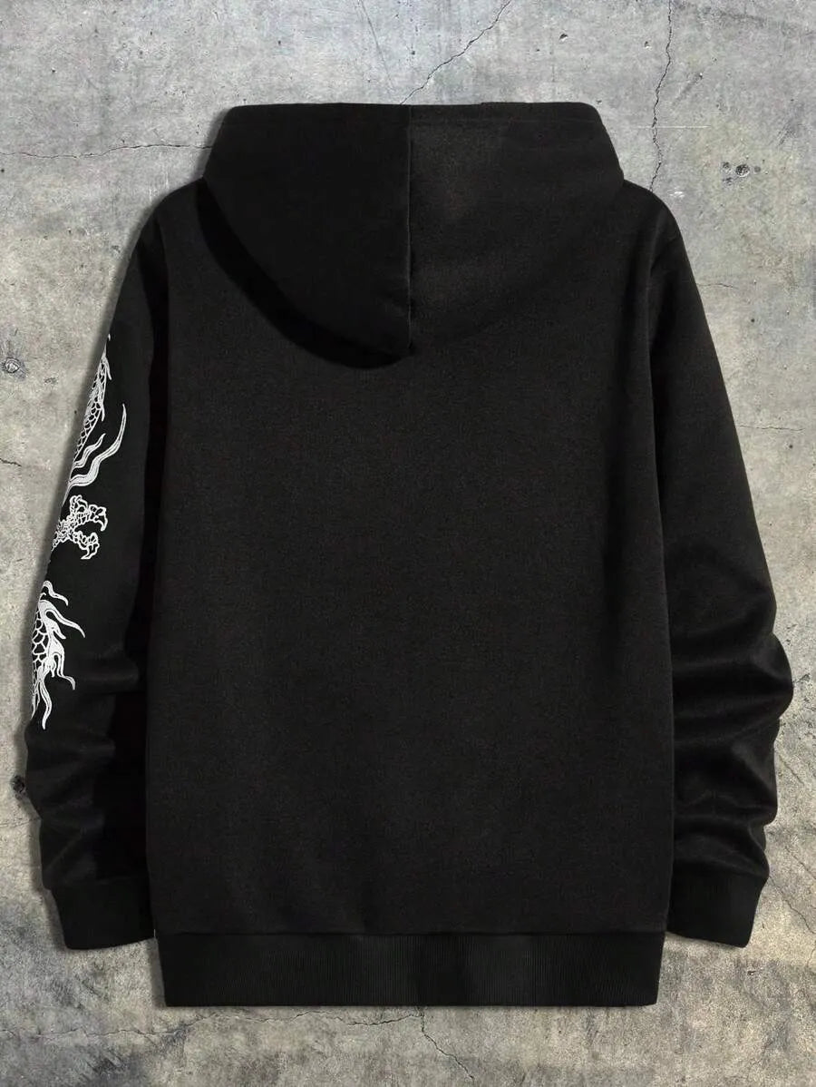 Dragon Hoodie - Black